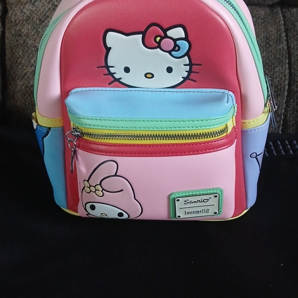Loungefly Sanrio Pink Hello Kitty Mini Backpack